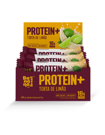 Barra Protein + Torta de Limão - Banana Brasil - 18x9g