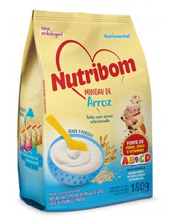 Mingau de Arroz - NUTRIBOM - 180g