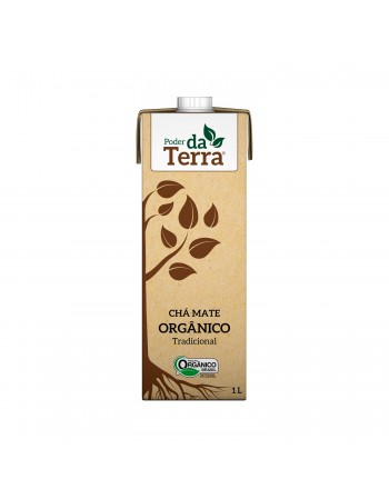 CHA MATE ORGANICO TRADICIONAL - PODER DA TERRA - 1 LITRO